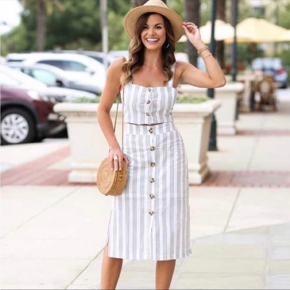 Goodnight Macaroon x Mumu Melissa Stripe Tank